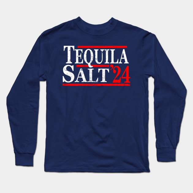 Tequila Salt 2024 Long Sleeve T-Shirt by Etopix